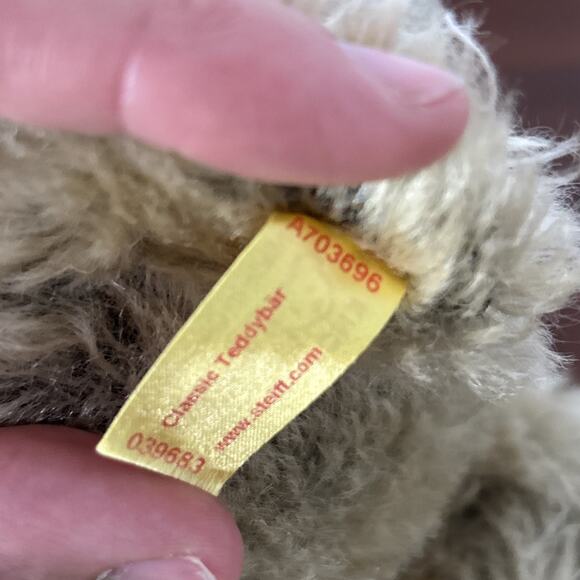 Steiff Classic Teddy Bear- EAN 039683 Blonde Mohair - Picture 9 of 11